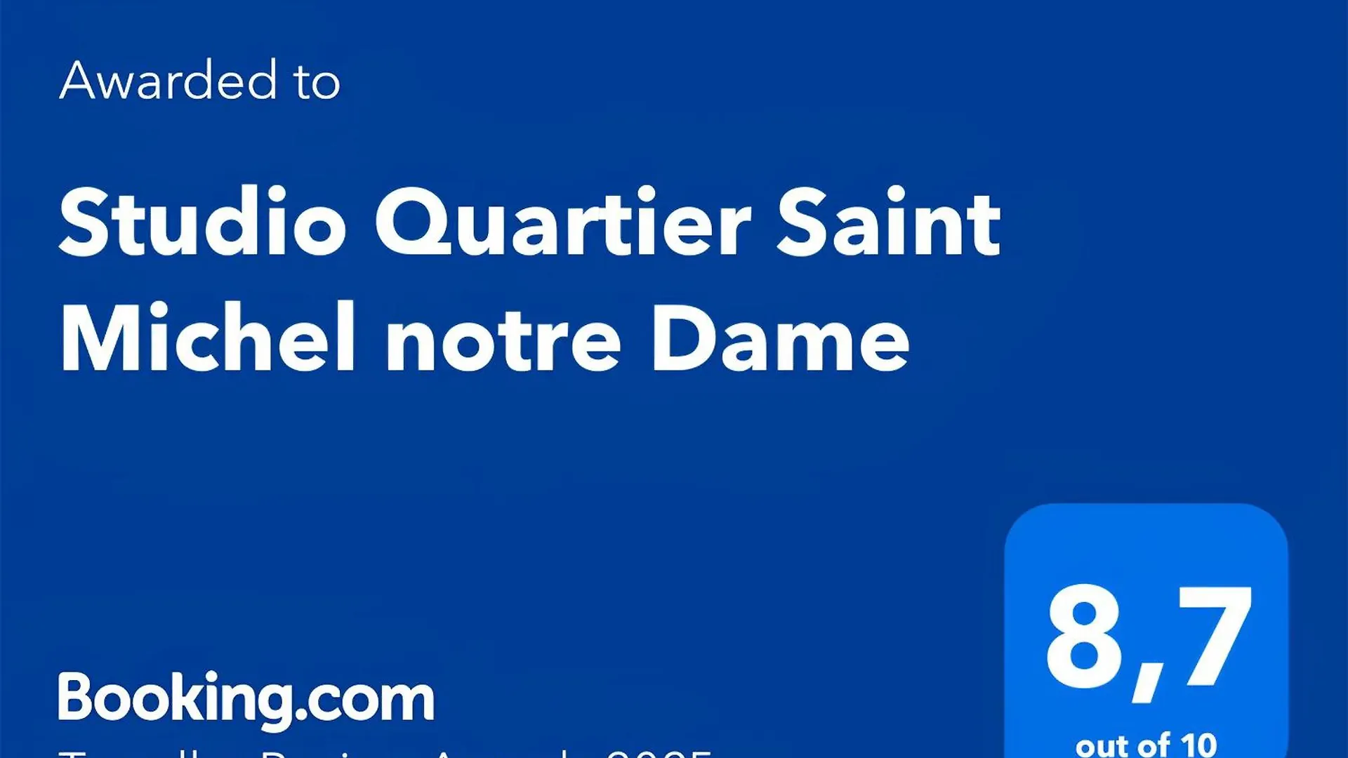 Apartment Studio Quartier Saint Michel Notre Dame Paris